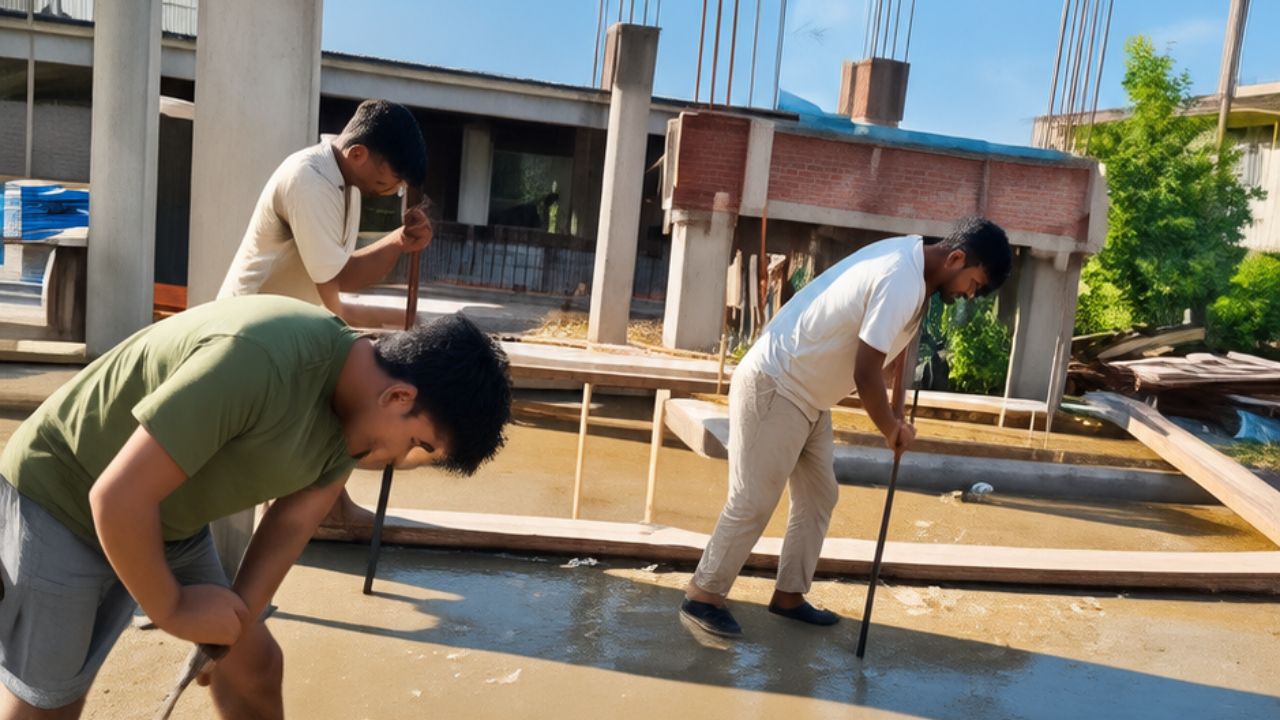 Residential building construction